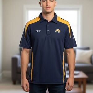Reebok NHL Buffalo Sabres Polo Shirt M Blue